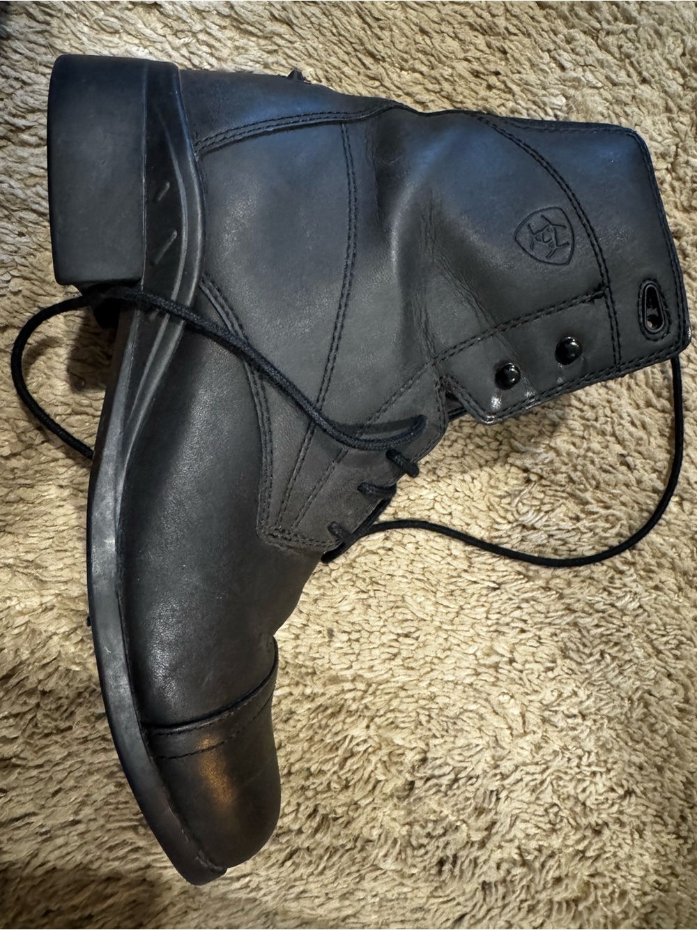 Ariat Black Leather Scout Paddock Boot